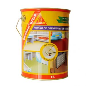 Revest Acril Sikafloor 670-p Ral3009 5l Vrm Acast SIKA