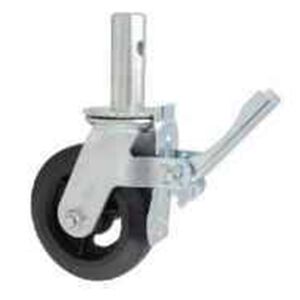 Roda P/andaime 150mm Borracha C/travao-teicocil TEICOCIL