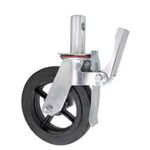 Roda P/andaime 200mm Borracha C/travao-teicocil TEICOCIL