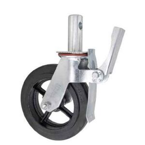 Roda P/andaime 200mm Borracha C/travao-teicocil TEICOCIL