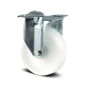 Rodizio Fixo 200mm Nylon 500kg RODALGES
