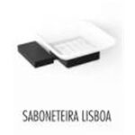 Saboneteira Lisboa Preta - Afj AFJ