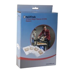 Saco Aspirador P/multi Ii 22l/30l Cj4 - Nilfisk NILFISK