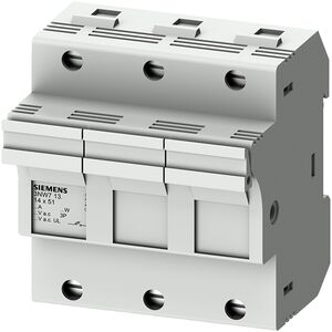 Seccionador Porta Fusíveis 14x51mm 3p 50a 3nw7131 SIEMENS