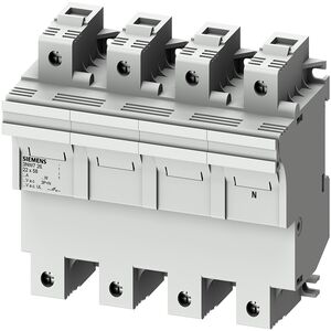Seccionador Porta Fusíveis 22x58mm 3p+n 100a 3nw7261 SIEMENS