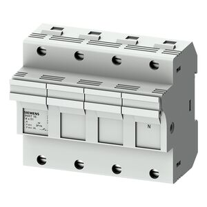 Seccionador Porta Fusíveis Cilindricos 14x51mm 3p+n  SIEMENS