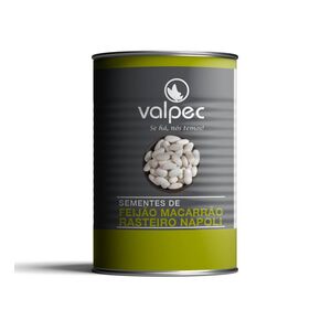 Semente Feijao Macarrao Rasteiro Napoli Lata 100gr Valpec