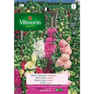 Semente Malva Rosa Variada 1gr - Vita VITA