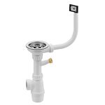 Sifao Simples Lava Louça 115mm Cesta Flux