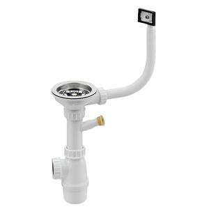 Sifao Simples Lava Louça 115mm Cesta Flux