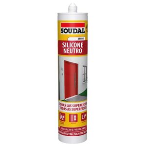 Silicone Neutro Branco 290ml Cossnb290 - Soudal SOUDAL