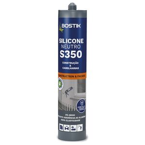 Silicone Neutro S350 Preto 300ml - Bostik BOSTIK