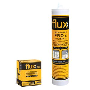 Silicone Neutro SNPRO100 Cinza,300ml Flux