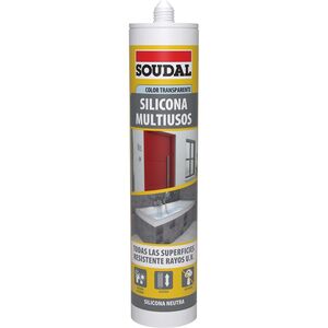 Silicone Neutro Transp 290ml Cossnt290 - Soudal SOUDAL