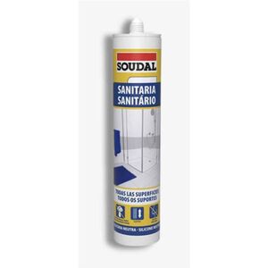 Silicone Sanitario Transp 290ml Cossst290 - Soudal SOUDAL