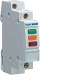 Sinalizador Lum Led Triplo 230v Vrm/vrd/lar - Hager HAGER