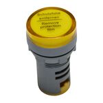 Sinalizador Luminoso 22mm Amarelo 230v Ac Sl22-220dsy SIGMA