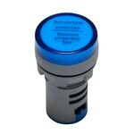 Sinalizador Luminoso 22mm Azul 230v Ac Sl22-220dsb SIGMA