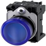 Sinalizador Luminoso 22mm Azul 24v 3su1102-6aa50-1aa SIEMENS