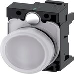 Sinalizador Luminoso 22mm Branco 230v Ac 3su1106-6aa SIEMENS
