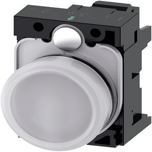 Sinalizador Luminoso 22mm Branco 230v Ac 3su1106-6aa SIEMENS