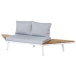 Sofa 2lug Saskia C/mes Al/mad 260 84539-ldk Garde LDK GARDEN