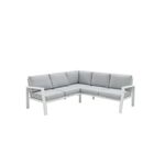 Sofa 4lug Alum Thais Bco 195x73,6 84891-ldk Garde LDK GARDEN