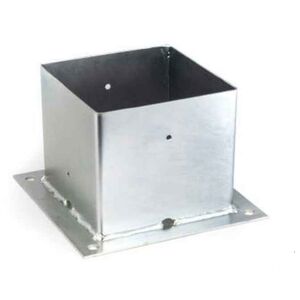 Suporte Fix Pilar Ref.61 80-80x80mm Zinc- Teicocil TEICOCIL