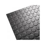 Tapete Borracha 1x2,5m Circ.preto Ref.0609-tesar TESAR