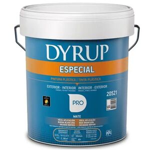 Tinta Plast Especial Branco Mate 15 Lts - Dyrup DYRUP