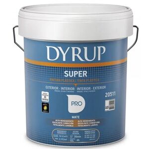 Tinta Plast Super Branco Mate 15 Lts - Dyrup DYRUP