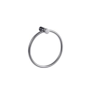 Toalheiro Arona Argola Inox Polido Vvc326-vivacor VIVACOR