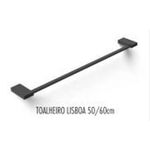 Toalheiro Barra 50 Cm Lisboa Preto - Afj AFJ