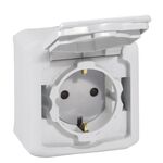 Tomada 2p+t C/obt Forix Ip44 Cinz 782393 - Legrand LEGRAND