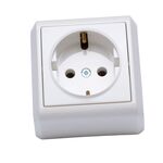 Tomada Shuko Branco Vera Ref. 90681008 VIKO by Panasonic