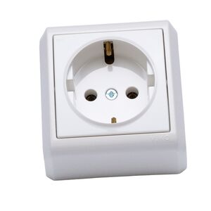 Tomada Shuko Branco Vera Ref. 90681008 VIKO by Panasonic