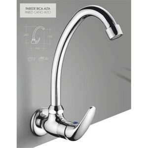 Torneira 1 Agua Parede Bica Alta - Afj AFJ