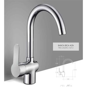 Torneira Monob Banca B.alta Plaza Preta-afj AFJ