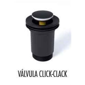Valvula Click-clack Lavatório Preta  Ref.06 - Afj AFJ