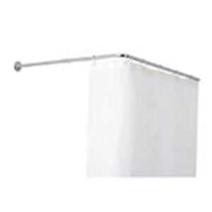 Varao Cortina Wc 80x110-190cm Curvo Ext Crom-afj AFJ