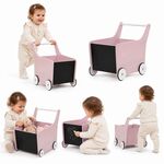 Andador de Bebé Childhome em Madeira Rosa