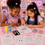 Art Lab Fluffy Paint Kit Canal Toys com 6 Posters 3D