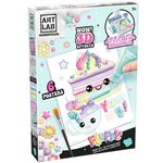 Art Lab Fluffy Paint Kit Canal Toys com 6 Posters 3D