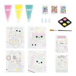Art Lab Fluffy Paint Kit Canal Toys com 6 Posters 3D