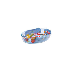 Assadeira de Vidro Oval Pyrex 26x18cm
