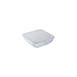 Assadeira Quadrada Pyrex Daily 2L com Tampa 20x20cm