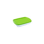 Assadeira Retangular de Vidro com Tampa Pyrex 40x27cm