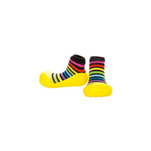 Attipas Botinhas Para Bebé Arco-íris e  Amarelo