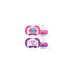 AVENT Chupeta Ultra Air Happy 6-18M Menina