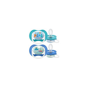 AVENT Chupeta Ultra Air Happy 6-18M Menino